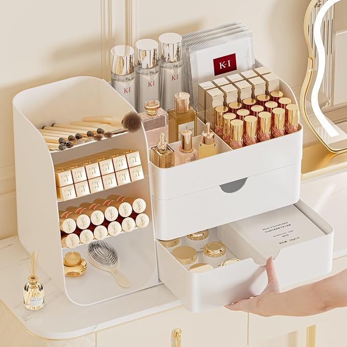 Makeup Organizer with Drawers, Large Capacity Countertop Organizer - Image 7