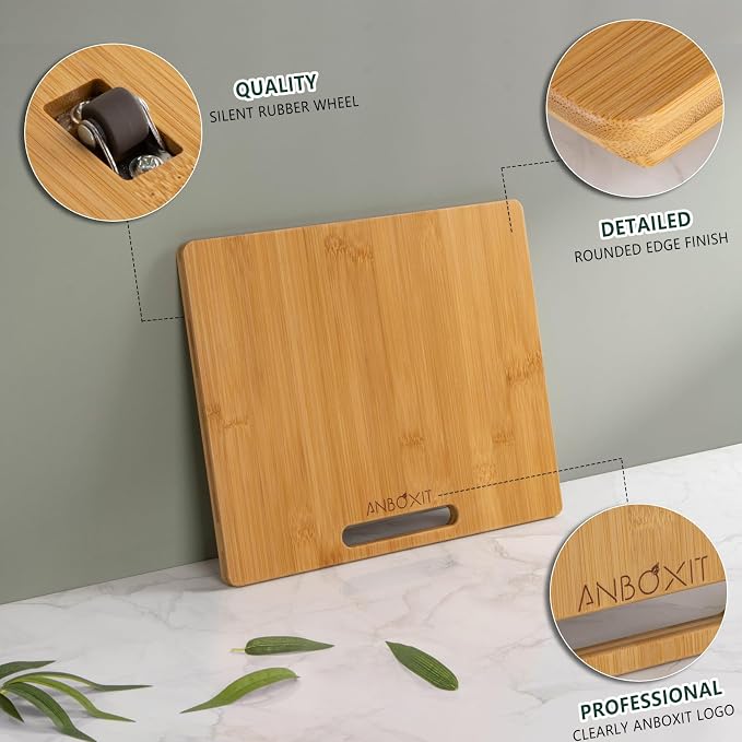 Bamboo Appliance Slider, Sliding Tray - Image 3