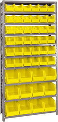 Quantum Storage Systems QSBU-230240YL Giant Open Hopper Steel Shelving System by QuantumStorageSystems