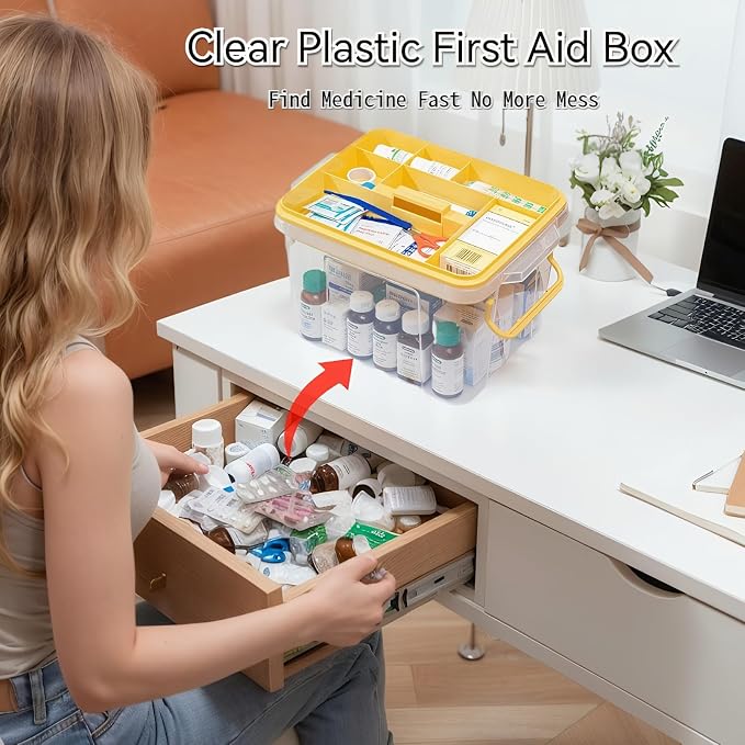 Pulseplay Clear Storage Box Container - Image 5