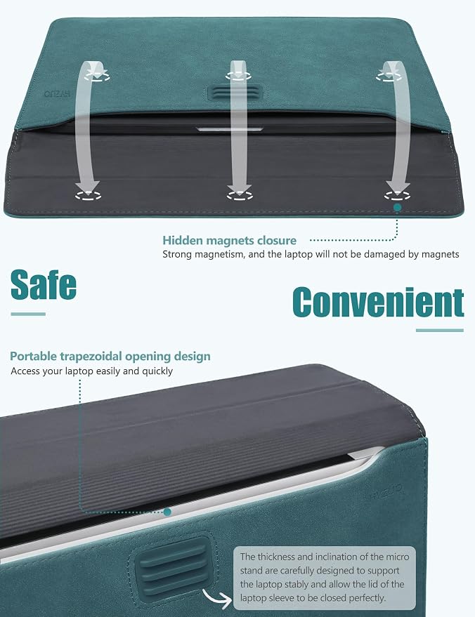 HYZUO 15 Inch Laptop Sleeve Case - Image 4