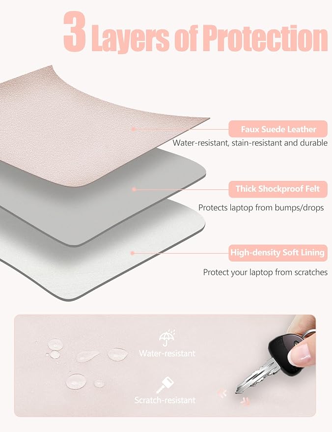 HYZUO 15 Inch Laptop Sleeve Case - Image 3