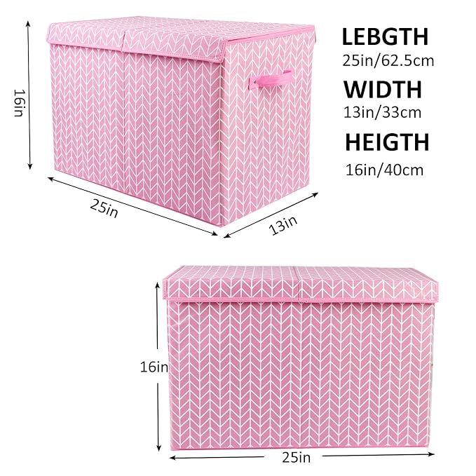 Mayniu Large Toy Storage Box Chest - Image 4