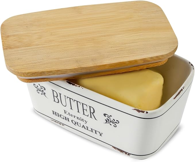 Hasense Farmhouse Butter Dish by Hasense