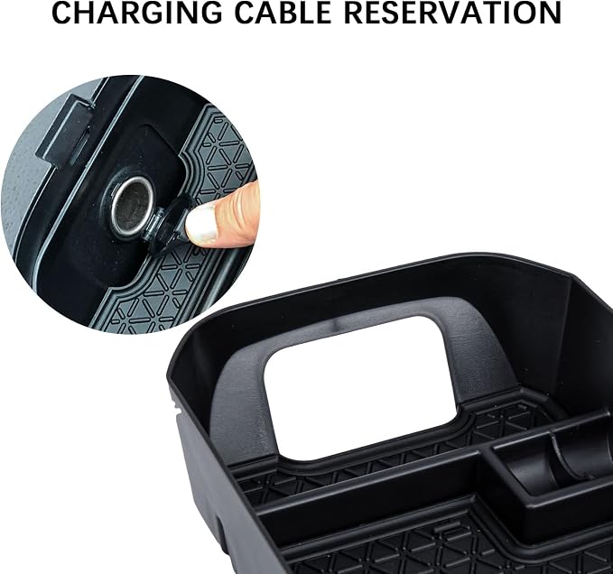 3PCS Center Console Organizer Tray and Armrest Storage Box Compatible - Image 6