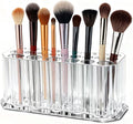 Clear Acrylic Lipstick Organizer Makeup Nail Brush Eyeliner Lip Liner Holder 26 by Unknown
