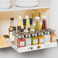 XLP Pull-Out Spice Rack Organizer – Heavy Duty Slide-Out Cabinet Storage | Fits by LaundryBagsPillowsRacks