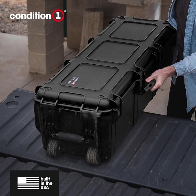 Condition 1 45" Empty Waterproof Hard Case w/Wheels – Lockable, TSA Approved - Image 6