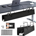 Oxford Cloth Under Desk Cable Management Tray, No-Drill 36" Desk Cable by Atrastout