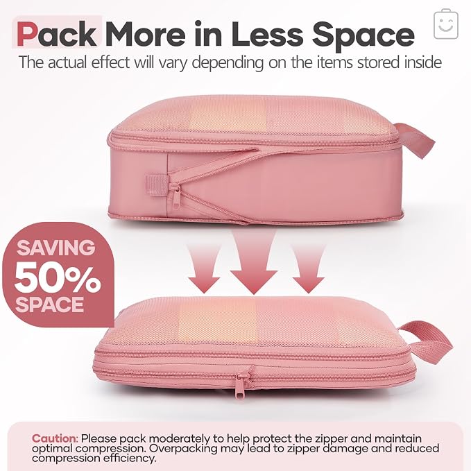 Veken 9/11 Set Compression Packing Cubes - Image 6