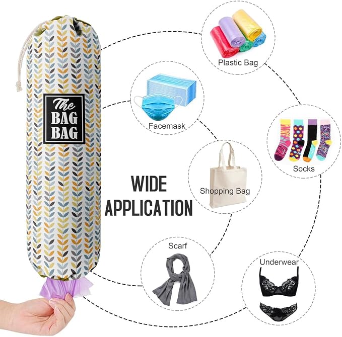 E-1 Leafage Grocery Bag Holder & Organizer - Image 4
