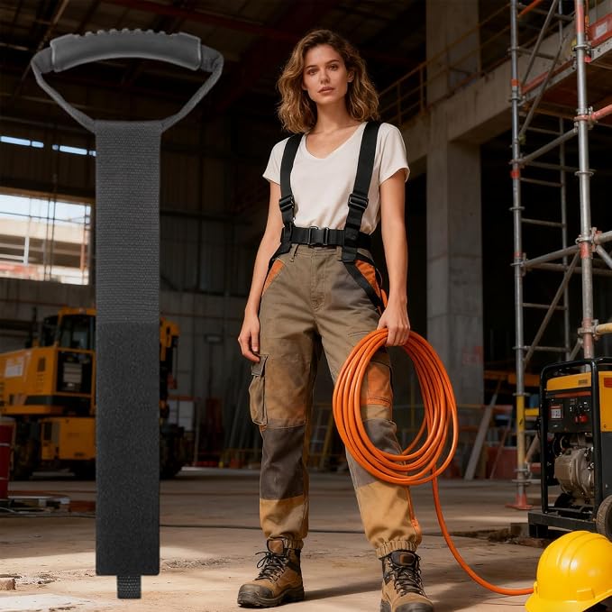 Extension Cord Holder, Heavy Duty Cable Strap - Image 4