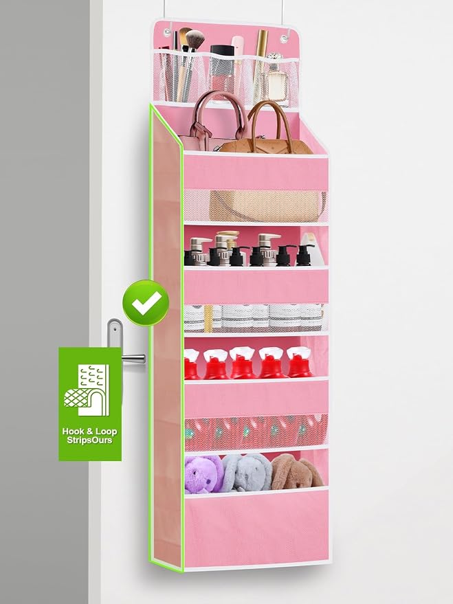 2 Pack Over The Door Organizer, Hanging Storage Organization - Image 2