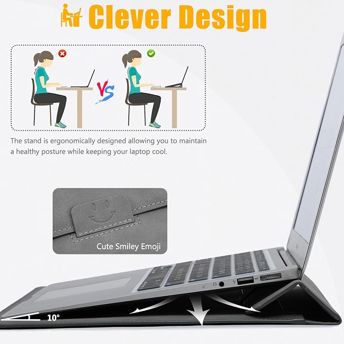 HYZUO 13.3-14 Inch Laptop Sleeve Case - Image 2