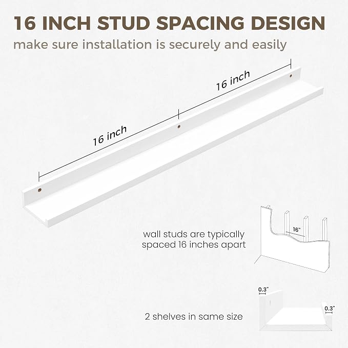 Axeman Floating Shelves for Wall - Image 4