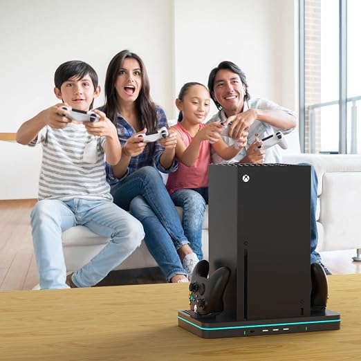 Charging Stand with Cooling Fan, CODOGOY Vertical Stand Compatible with Xbox - Image 8