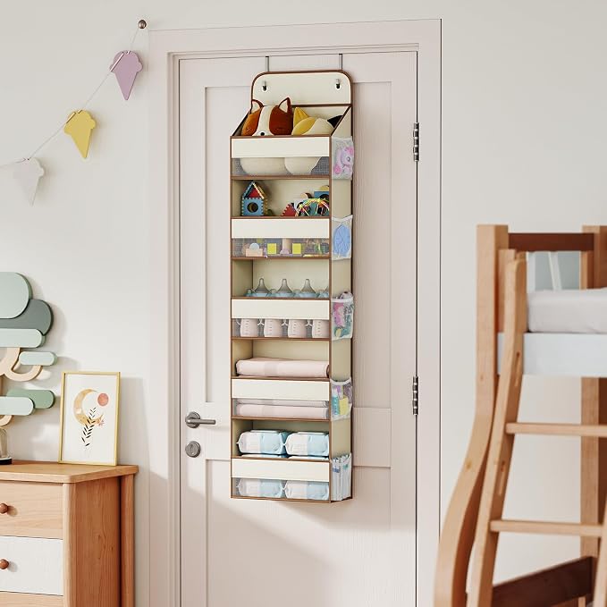 LAMU 5 Tier Over the Door Organizer Hanging, Swing - Image 2