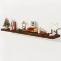 Fun Memories 72 Inch Floating Shelf, 12 Inch Deep Wall Shelf by FunMemories