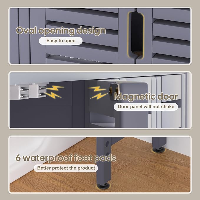 Over The Toilet Storage Cabinet - Image 7