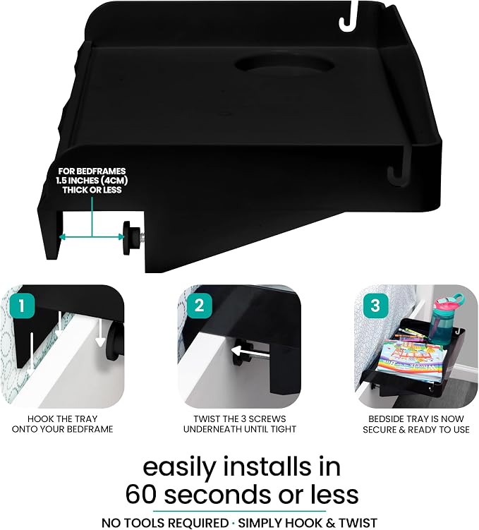 Modern Innovations 2 Count Bedside Organizer - Image 3