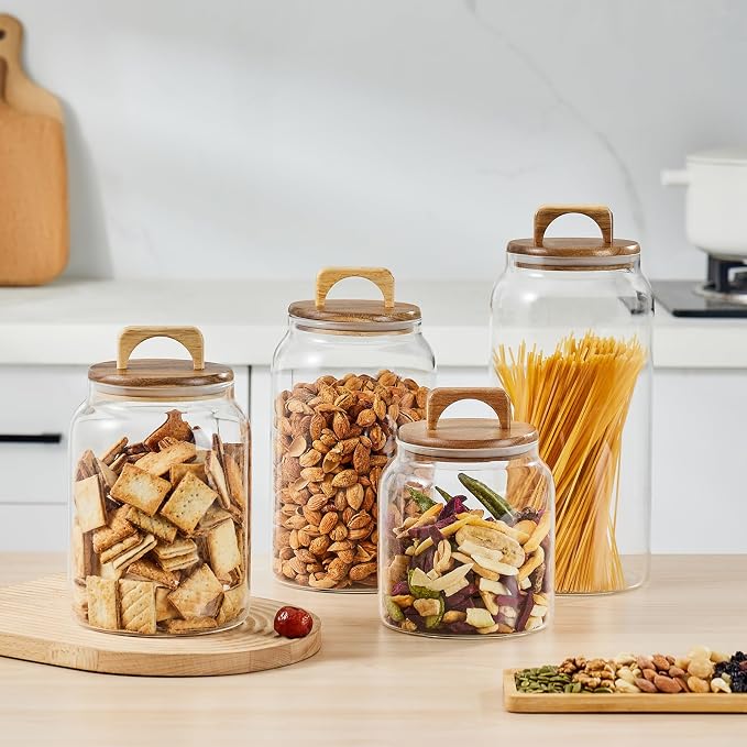Sweejar Large Glass Candy Jars - Image 4