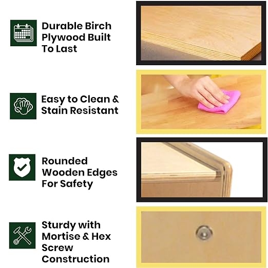 Contender Birch 25 Cubby Tray Cabinet - Image 5