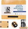 Fullin 360°Appliance Slider, Bamboo Sliding Tray by Fullinofficial
