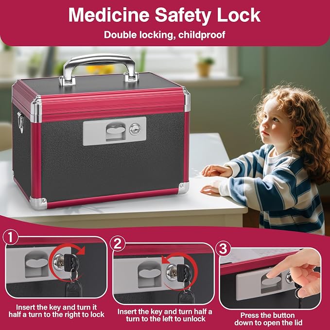 Medicine Lock Box for Safe Medication - Image 4