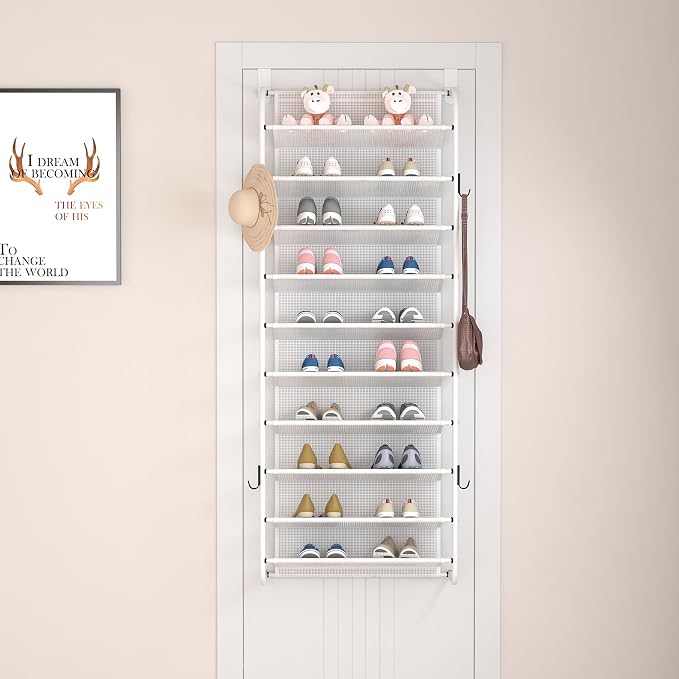 10 Tier Shoe rack Hanging Shoe Storage the door shoe rack - Image 4
