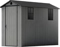 Patiowell 4x8 FT Outdoor Storage Shed by Patiowell