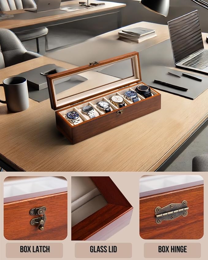 Watch Box, Watch Case for Men Women - Image 3