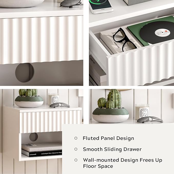 Floating TV Stands Set of 4 - Image 4
