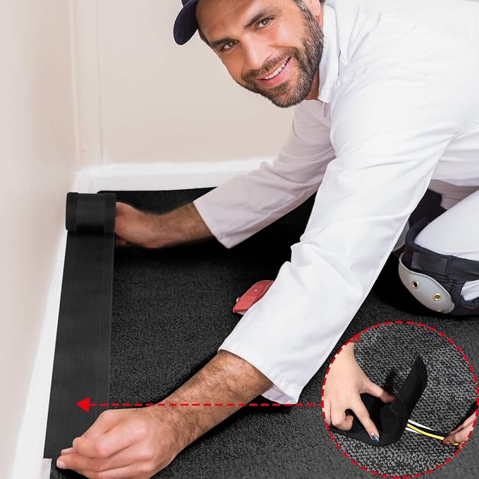 WILLBOND Carpet Cord Cover Cable Protector Floor Cover Cable Protector - Image 5