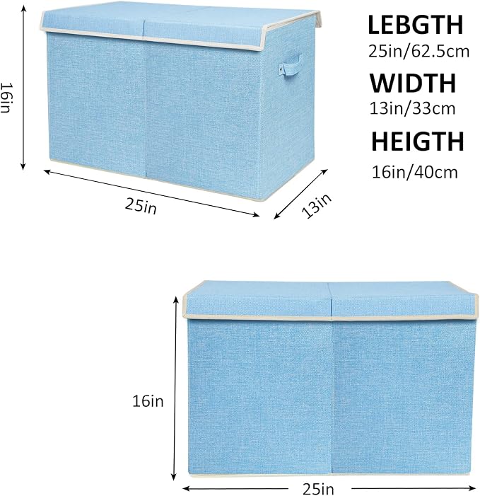popoly Large Toy Box Chest - Image 4