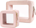 Aveniee Clear Makeup Bag Set by Aveniee
