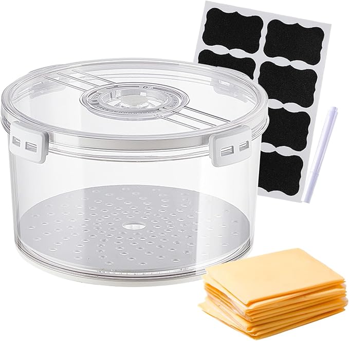 Cheese Container for Refrigerator, Cheese Keeper by Unknown