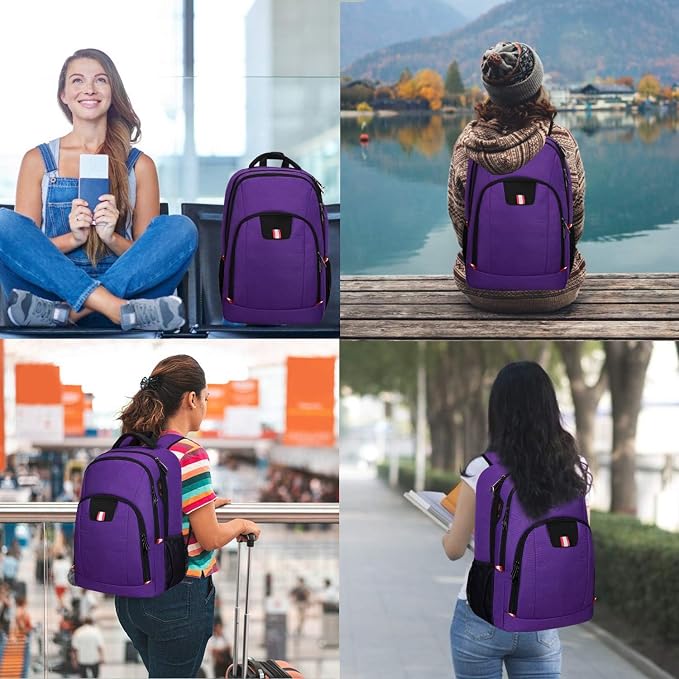 Della Gao Travel Laptop Backpack, Small Backpack - Image 6
