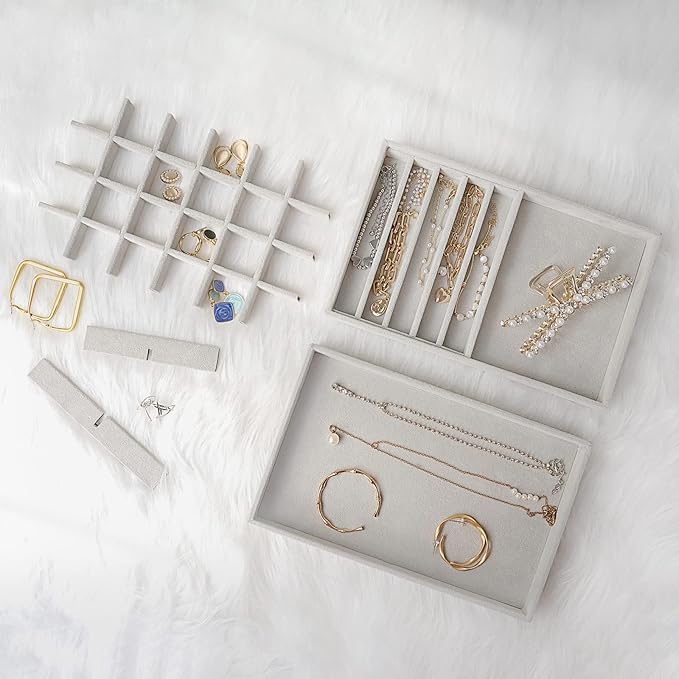 ProCase Stackable Jewelry Organizer Trays - Image 3