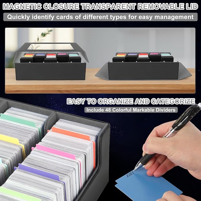 AOBOPLE Trading Card Storage Box, 3900+Card Box Storage - Image 6