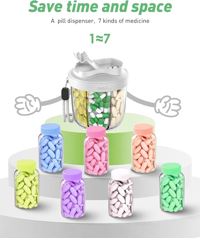 Pill Organizer, Pill Dispenser - Image 4