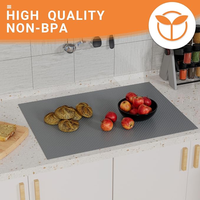 FLPMIX Shelf Liner for Kitchen Cabinets 12 inch Wide - Image 4