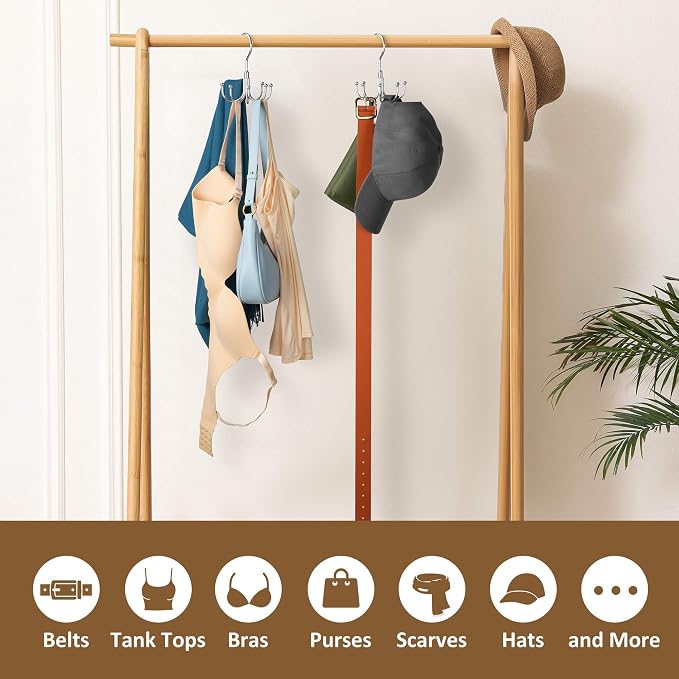 ZEDODIER 2 Pack Scarf Organizer Scarf Hanger - Image 5