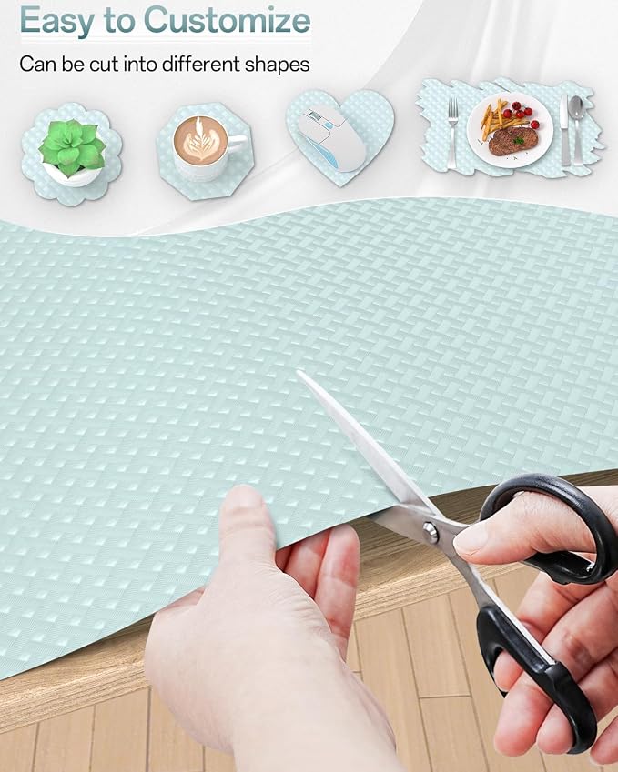 Shelf and Drawer Liner for Kitchen Cabinet, Non-Adhesive 12in x 360in - Image 6