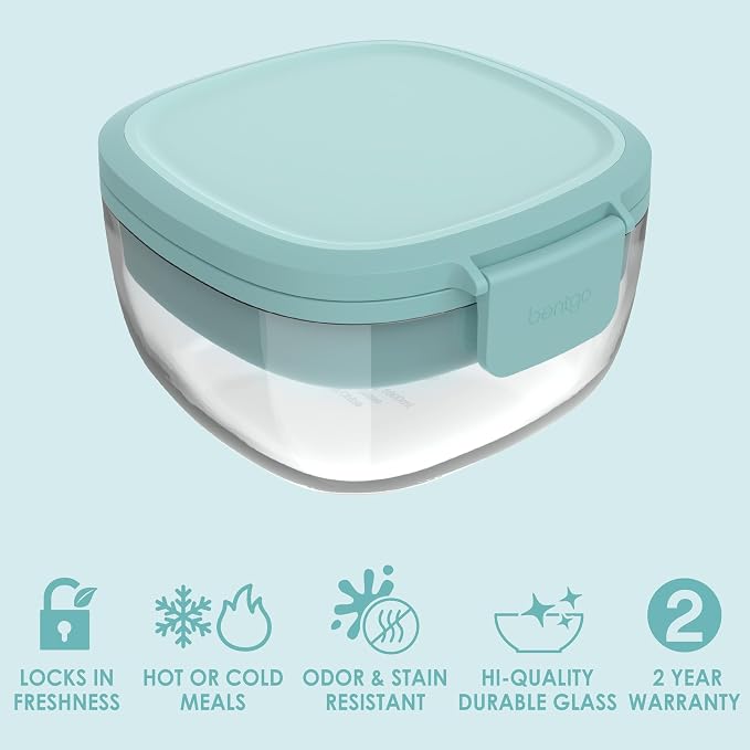Bentgo Glass All-in-One Salad Container - Image 3