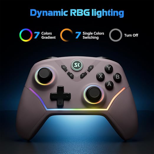 Wireless PC Controller with Hall Effect Joysticks & Triggers, 1000Hz Polling - Image 4