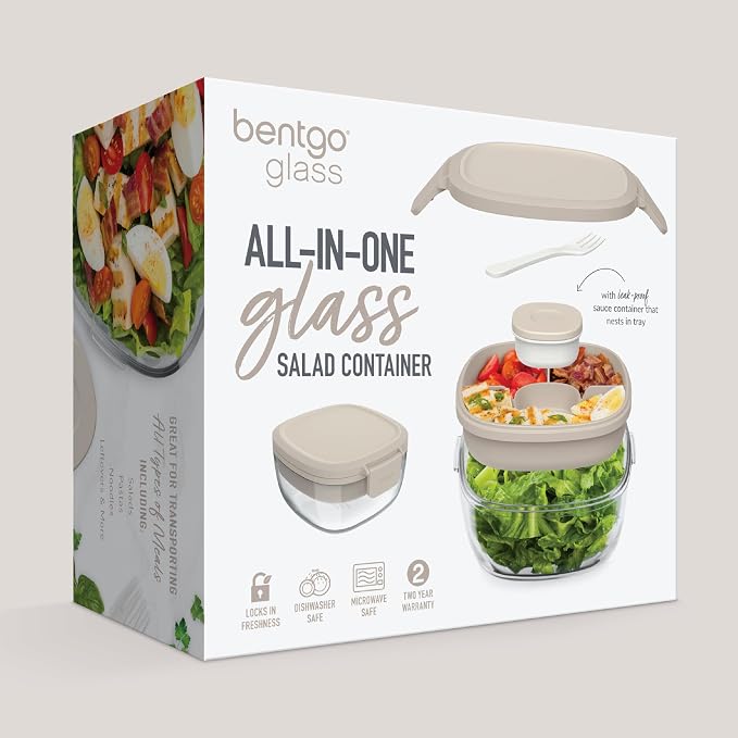Bentgo Glass All-in-One Salad Container - Image 7