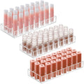 Kigley 3 Pcs Clear Lipstick Organizer Acrylic Lip Gloss Holder Cosmetic Storage by Kigley