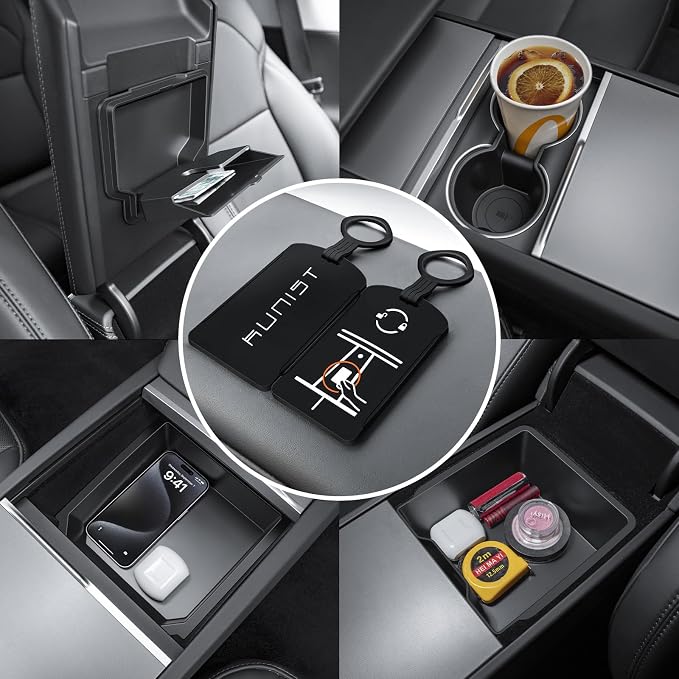 5PCS Center Console Organizer Tray - Image 4