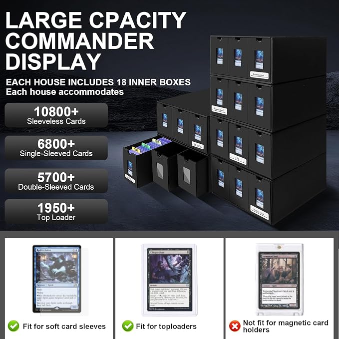 10800+ Card Storage Box, 2000+ Toploader Storage Box - Image 2
