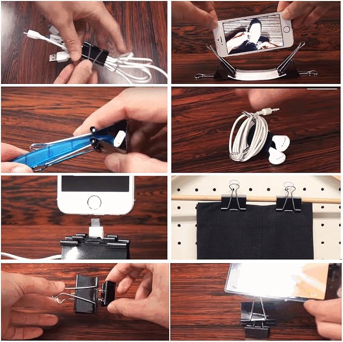 40Pack Extra Large Binder Clips - Image 5